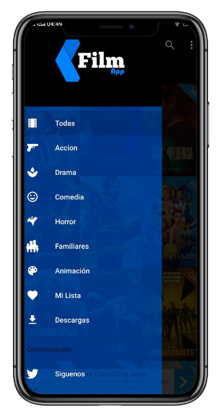 Filtro de Géneros de Películas